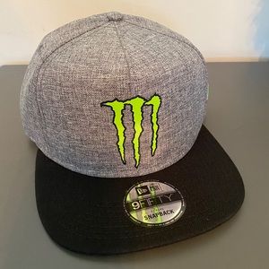 Monster Energy snap back hat- brand new
